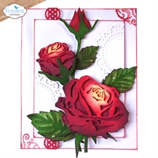 Elizabeth Crafts Die - Romantic Revival / Layered Rose